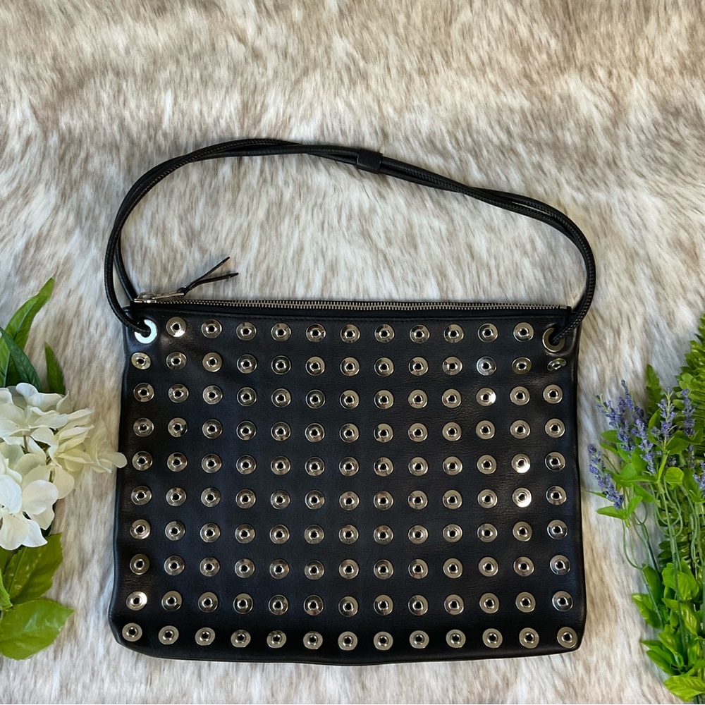 Burberry Eyelet Aberford Hobo Bag
